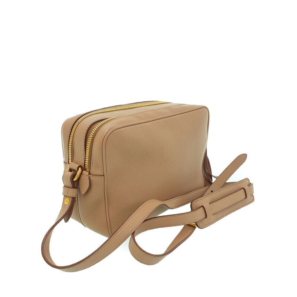 Prada Leather Shoulder Bag Vitello Strap